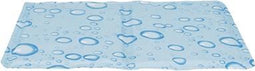 Trixie Koelmat hond - 90 x 50 cm - Druppel - Lichtblauw