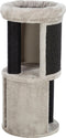Trixie - Krabpaal - Cat Tower Giorgia - Grijs - 38X82 cm