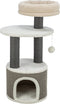 Trixie - Krabpaal Marco - Wit/Beige - 38X38X85 cm