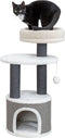 Trixie - Krabpaal Marco - Wit/Beige - 38X38X85 cm