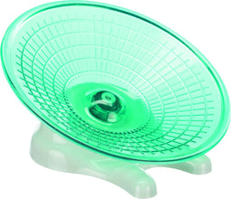 Trixie Loopschijf Voor Hamsters En Muis - Speelgoed - Ø17 cm Blauw Groen