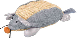 Trixie muis sisal / stof met catnip naturel / grijs 30 cm