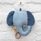 Trixie Muziekspeeltje Mrs. Elephant - Muziek mobiel - Babyspeelgoed - Blauw - Olifant