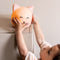 Trixie nachtlamp Mrs. Cat - Oplaadbare nachtlamp voor kinderen - 3 lichtsterktes - Met timer