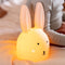 Trixie nachtlamp Mrs. Rabbit - Oplaadbare nachtlamp voor kinderen - 3 lichtsterktes - Met timer