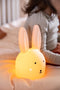 Trixie nachtlamp Mrs. Rabbit - Oplaadbare nachtlamp voor kinderen - 3 lichtsterktes - Met timer