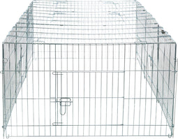 Trixie - Natura Knaagdieren - Ren Met Dak - Gegalvaniseerd Metaal - 144X58X116 cm