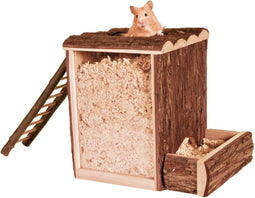 Trixie Natural Living Speel- En Graaftoren Hamster - 25X20X24 CM