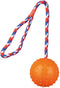 Trixie Natuurrubber Bal Aan Koord Assorti
