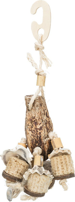 Trixie Natuurspeelgoed Mahonie/Schelpen