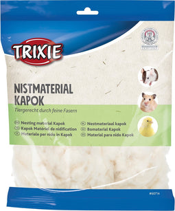 Trixie Nestmateriaal Kapok Creme - Kooi Accessoire - 100 g