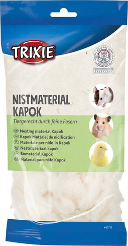 Trixie Nestmateriaal Kapok Creme - Kooi Accessoire - 40 g