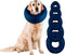 Trixie - Opblaasbare beschermende halsband - S/M - Blauw - voor hond