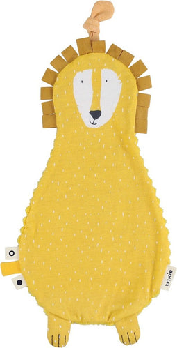 Trixie Platte Fopspeenknuffel Mr. Lion 37 X 16 Cm Katoen Geel