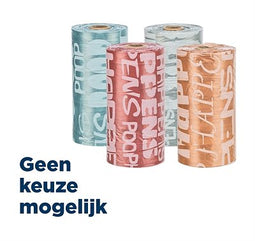 Trixie poepzakjes medium assorti