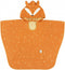 Trixie Poncho - Mr. Fox - 100% Biologisch Katoen - Badcape Kind met Capuchon - Met Leuke Details