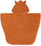 Trixie Poncho - Mr. Lion - 100% Biologisch Katoen - Badcape Kind met Capuchon - Met Leuke Details