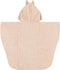 Trixie Poncho - Mrs. Rabbit - 100% Biologisch Katoen - Badcape Kind met Capuchon - Met Leuke Details