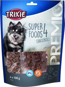 Trixie Premio 4 Superfoods - Hondensnacks - Kip Eend Rund 4 × 100 g