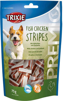 Trixie Premio Fish Chicken Stripes 75GR
