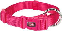 Trixie Premium halsband - maat S/M - fuchsia