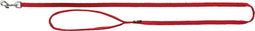 Trixie - Premium Hondenriem - Rood - 100 x 2,5 cm