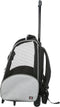 Trixie Reismand Trolley - Kleine Hond en Kat - Zwart Grijs - tot 8 kg - 36 x 27 x 50 cm