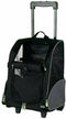 Trixie Reismand Trolley - Kleine Hond en Kat - Zwart Grijs - tot 8 kg - 36 x 27 x 50 cm