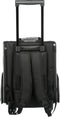 Trixie Reismand Trolley - Kleine Hond en Kat - Zwart Grijs - tot 8 kg - 36 x 27 x 50 cm