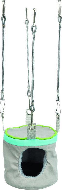 Trixie Ritselholletje - Kooi Accessoire - Ø10x9 cm Grijs Groen