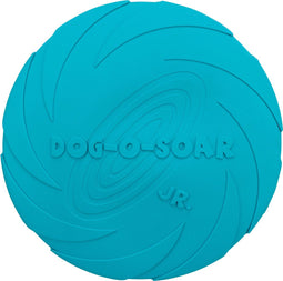 Trixie - Rubber Frisbee Dog Soar Blauw