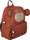 Trixie Rugzak - Mr. Monkey - Schooltas Waterafstotend - Boekentas voor Kind - Voor Jongens en Meisjes - Geschikt als Gymtas - brown