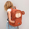Trixie Rugzak - Mr. Monkey - Schooltas Waterafstotend - Boekentas voor Kind - Voor Jongens en Meisjes - Geschikt als Gymtas - brown