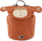 Trixie Rugzak - Mr. Monkey - Schooltas Waterafstotend - Kleine Rugtas voor Kind - Voor Jongens en Meisjes - Gymtas - Bruin