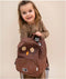 Trixie Rugzak - Mr. Owl - Schooltas Waterafstotend - Boekentas voor Kind - Voor Jongens en Meisjes - Geschikt als Gymtas - Bruin