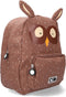 Trixie Rugzak - Mr. Owl - Schooltas Waterafstotend - Boekentas voor Kind - Voor Jongens en Meisjes - Geschikt als Gymtas - Bruin