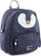 Trixie Rugzak - Mr. Penguin - Schooltas Waterafstotend - Boekentas voor Kind - Voor Jongens en Meisjes - Geschikt als Gymtas - Blauw