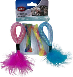 Trixie Set Tubes Met Ratel 4St Assorti