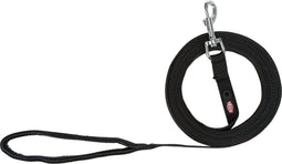 Trixie - Sleeplijn - Singelband - Zwart - 5 meter