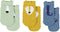 Trixie Sneaker socks set van 6 paar - Olifant / Leeuw / Polar beer- Sok - Kousen - Kindersokjes - Korte sokken
