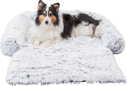 Trixie Sofa Bed Harvey Meubelbeschermer Hoekig Wit / Zwart - 80X130 CM