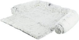 Trixie - Sofa - Hondenbed Harvey - Meubelbeschermer Hoekig - Wit/Zwart - 90X90 cm