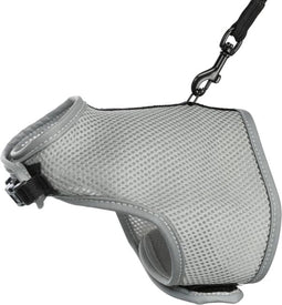 Trixie - Softtuig Kat - Met Riem - Grijs - 24-42X120 cm