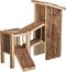 Trixie speelplaats tjorven muizen / hamsters schorshout 32x19x29 cm