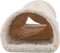 Trixie speeltunnel konijn / cavia pluche beige 80x27x21 cm