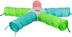 Trixie - Speeltunnel Met 5 Gangen - Uitbreidbaar - Cavia/Dwergkonijn - 47X18X18 cm