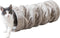 Trixie Speeltunnel Pluche Grijs 60X22 CM