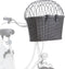 Trixie Stuur Fietsmand Met Draadkap Antraciet - 44X41X34 CM