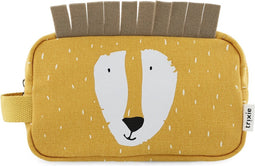 Trixie Toilettas Mr. Lion - Voor Jongens en Meisjes - Handige Toilettas voor Kinderen - Reizen - Geel