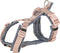 Trixie tuig voor hond premium trekking blush roze / grafiet grijs 44-53x2 cm